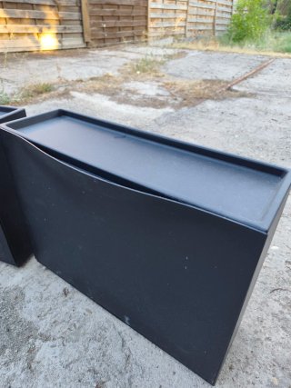 Zapatero Ikea Negro Plástico