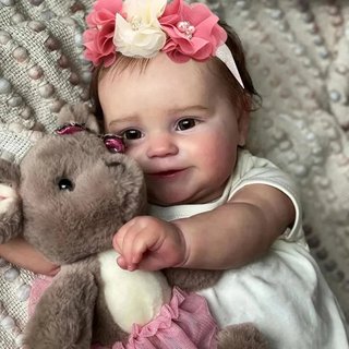 Muñeca reborn bebé silicona