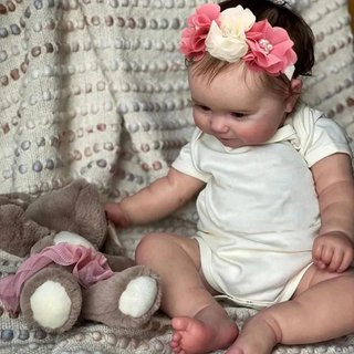 Muñeca reborn bebé silicona