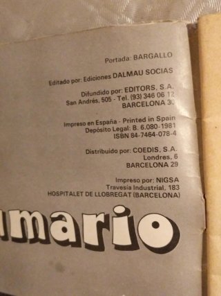 Comic Antiguo X-Bow Nº5 Editors 1981 75Pesetas