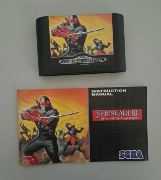 Shinobi 3 Mega drive Completo Original