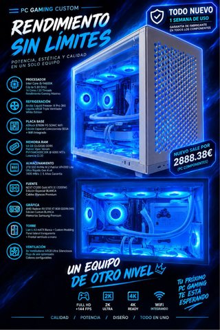 PC Gaming Custom Rendimiento Sin Límites