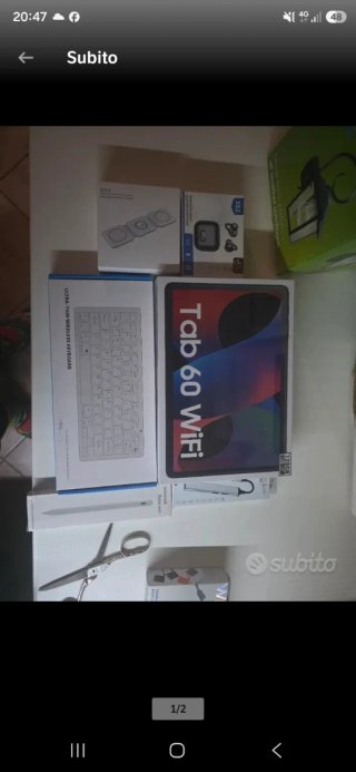 Tab 60 WiFi Tablet + Accessori