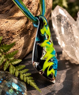 Collar Cristal Murano Multicolor