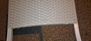 4 Sillas Rattan y Metal comedor