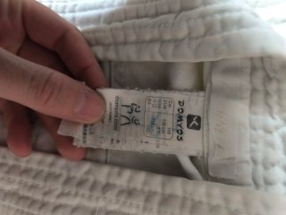 Lote 4 uniformi arti marziali per bambini