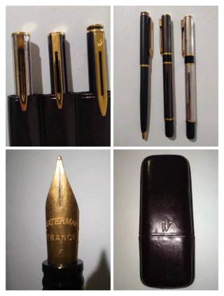 Set de Escritura Waterman 2 Plumas F + Bolígrafo.