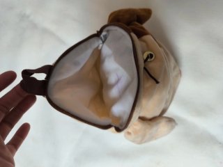 Mochila infantil perro peluche