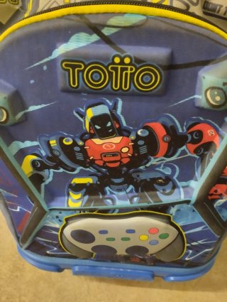 Mochila escolar con carro Totto