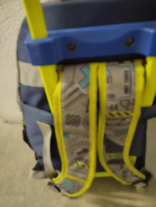 Mochila escolar con carro Totto