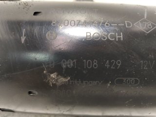 8200741476 motor arranque renault megane bose 7287