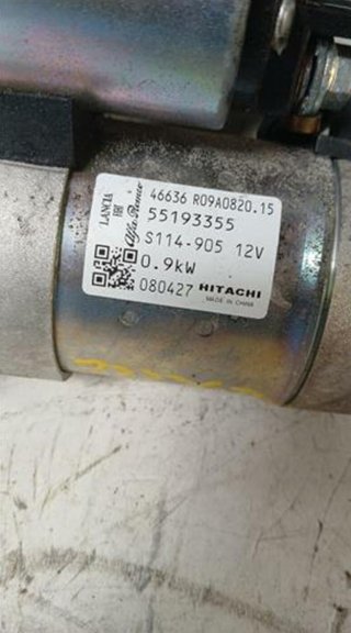 Fiat 116923 55193355 motor arranque grande 1.2 cat