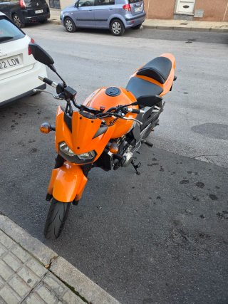 Kawasaki Z750 110cv Naranja