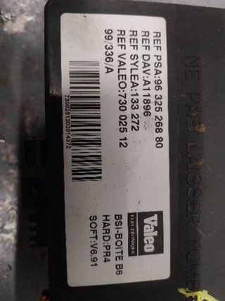 Bsi 9632526880 73002512 centralita citroen xsara