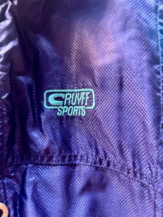 Chaqueta Deportiva Cruyff Hombre Azul/Turquesa