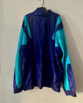 Chaqueta Deportiva Cruyff Hombre Azul/Turquesa