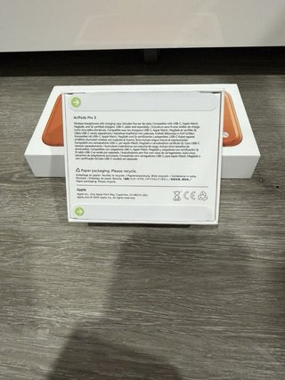 AirPods Pro 3 Blancos - Nuevos Sin Abrir (c/fact.)