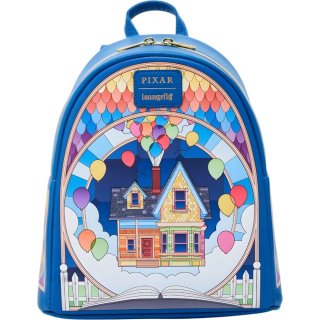 Mochila Loungefly Up Stained Glass Pixar