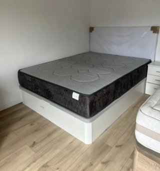 Canapé abatible madera blanco