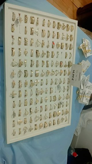Lote de anillos dorados Miramira nuevos.