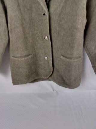 Giacca Lana Cotta Vintage Verde Oliva