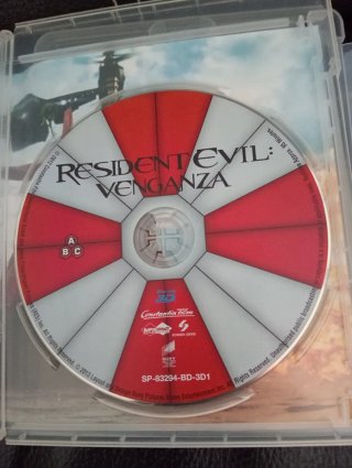 Resident Evil Blu-ray 3D y 2d (2 Películas)