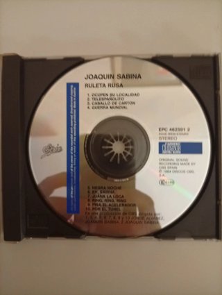 CD Joaquín Sabina - Ruleta Rusa