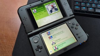New Nintendo 3DS XL negra con funda ORIGINAL
