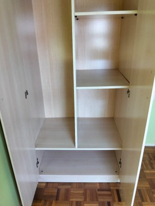 Armario ropero imitación Abedul