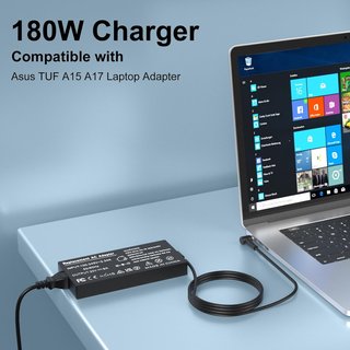 CABUTY Cargador 20V 9A 180W 6x3,7mm ASUS TUF ROG