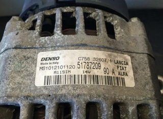 Fiat 55464 51787209 alternador punto grande punto