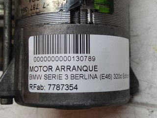 MOTOR ARRANQUE BMW SERIE 3 BERLINA (E46) 320d Edition Advance