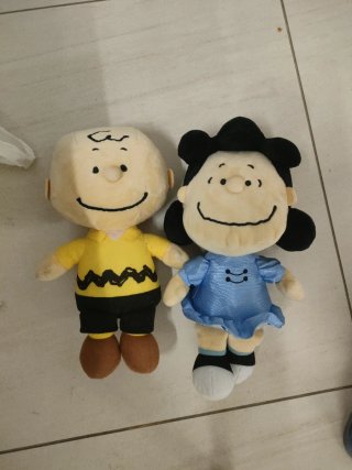 Pack Peluches Charlie Brown y Lucy