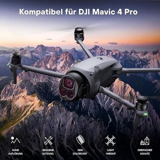 STARTRC PHOTO 4-Pack filtros dji Mavic 4 Pro