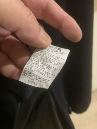Giacca Benetton donna nera pari al nuovo