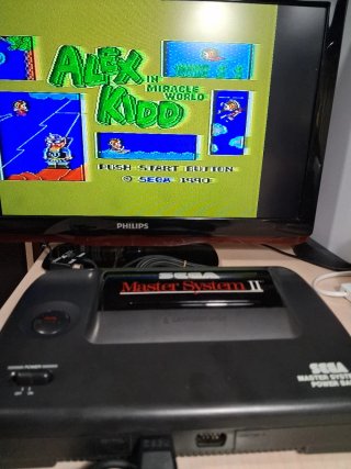 Sega Master System II Completa con Everdrive