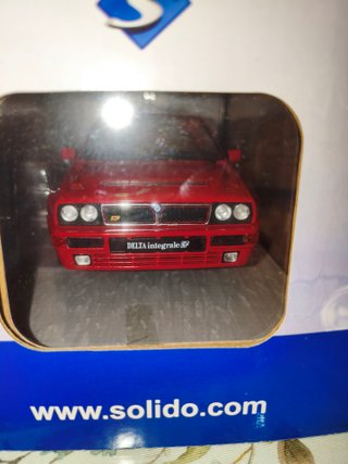 Maqueta Lancia Delta HF Integrale Roja