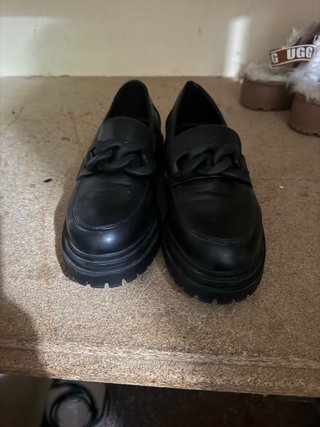 Zapatos negros de plataforma