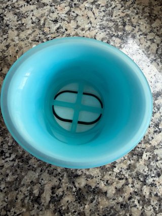 Calienta biberones azul