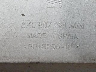 242217 6k0807221m paragolpes delantero seat ibiza