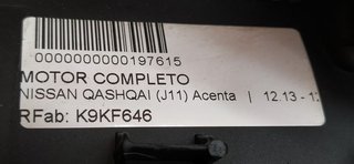 MOTOR COMPLETO NISSAN QASHQAI (J11) Acenta
