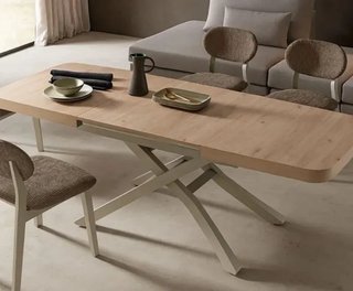 MESA ELEVABLE CENTRO/COMEDOR EXTENSIBLE L WAY