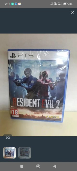 Resident Evil 2 PS5 Nuevo Precintado
