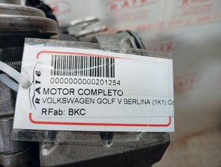 MOTOR COMPLETO VOLKSWAGEN GOLF V BERLINA (1K1) Conceptline (E)