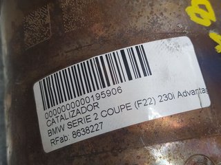CATALIZADOR BMW SERIE 2 COUPE (F22) 230i Advantage
