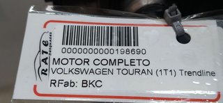 MOTOR COMPLETO VOLKSWAGEN TOURAN (1T1) Trendline