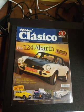 Revista Motor Clasico n° 226. Fiat 124 Abarth