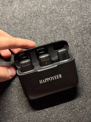Micrófonos Inalámbricos HAPPOYEER para iPhone