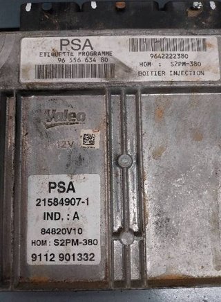 57162 9655663480 215849071 centralita citroen c3