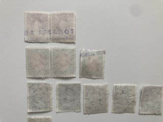 Lotto marca da bollo Lire 100, 300, 500, 1000